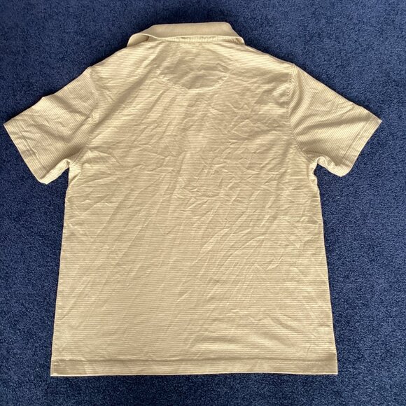 Light Green Striped Polo Shirt - Medium - Picture 2 of 6